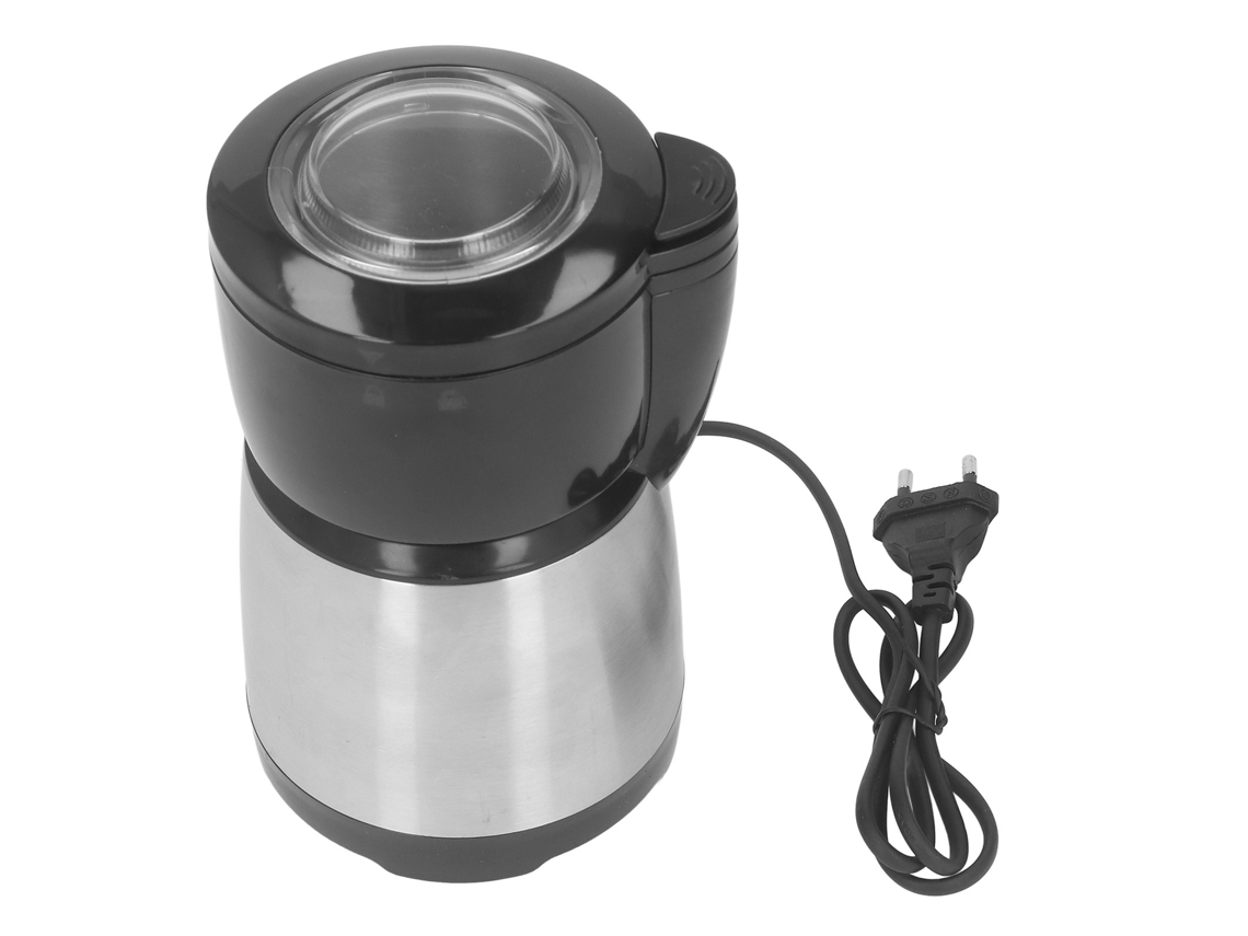 Moedor elétrico de café 200w lâminas aço inoxidável para grãos e especiarias | S/MARCA