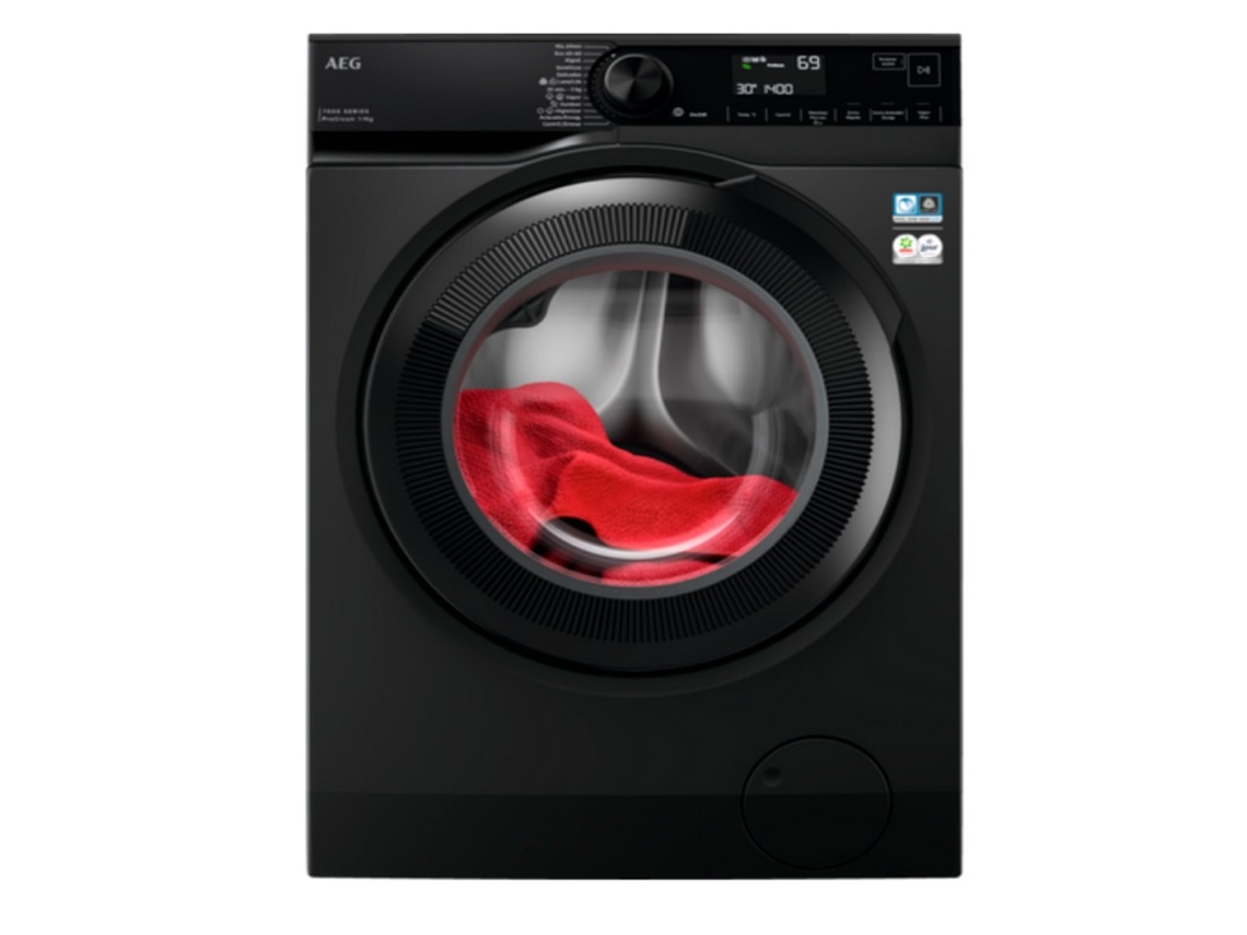 Máquina de Lavar Roupa AEG Lfr7394V4B (9 kg - 1400 rpm - Dark Silver)