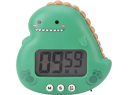 Temporizador Infantil De Dinossauro Fofo Com Tela Lcd Grande Casa