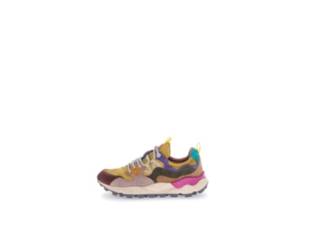 Sapatilhas De Mulher Flower Mountain Yamano Brown Grey Poliéster Castanho (38)