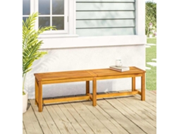Vidaxl Banco De Jardim 150x35x45 Cm Madeira De Acácia Maciça