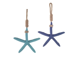 Ornamento de pingente estrela 2 u BY SIGRIS