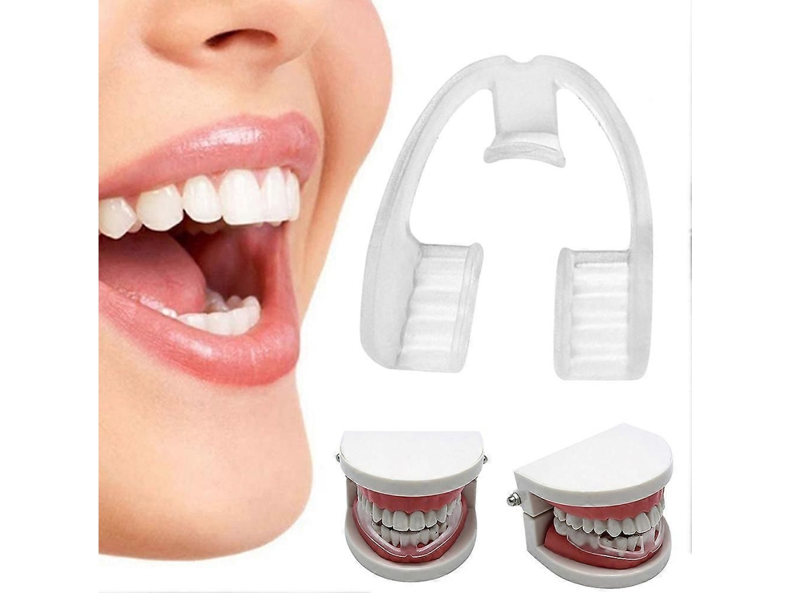 Protetor Bucal Dental Novo, 1/2/3 Peças, Placa para Bruxismo, Auxílio para Dormir, Aparelho Ortodôntico TAISHENGDA