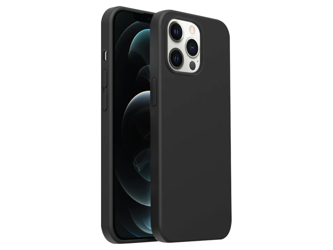Capa De Silicone Líquido Ultra Fina Para Iphone 12 Pro Max - Cobertura Total - Magsafe
