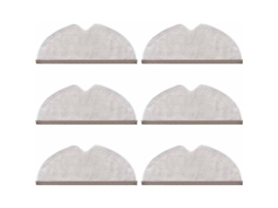 Pacote com Panos de Limpeza para Aspirador de Pó Xiaomi Roborock S5 S50 S51 S55 S6 Maxv Max BRILVIBERA