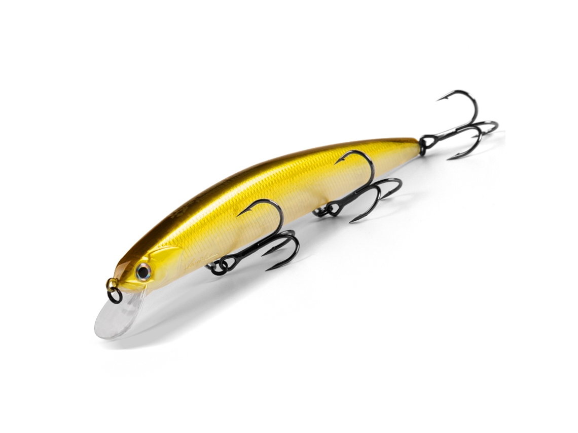 Isca de Pesca MDUG, 13 cm, 21 g, profundidade 1,8 m, modelo J