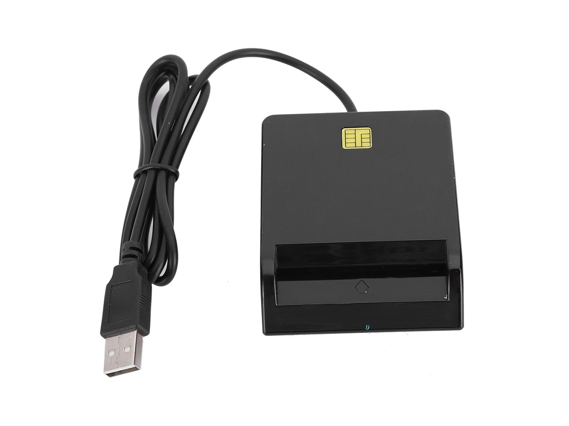 Leitor De Cartão Inteligente Multifuncional Usb 2.0 Para Cartão M2/ms/banco/id/memória Sim/cac Aquaforge