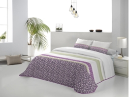 Colcha JVR Lena (Poliéster - Roxo - 160 cm)