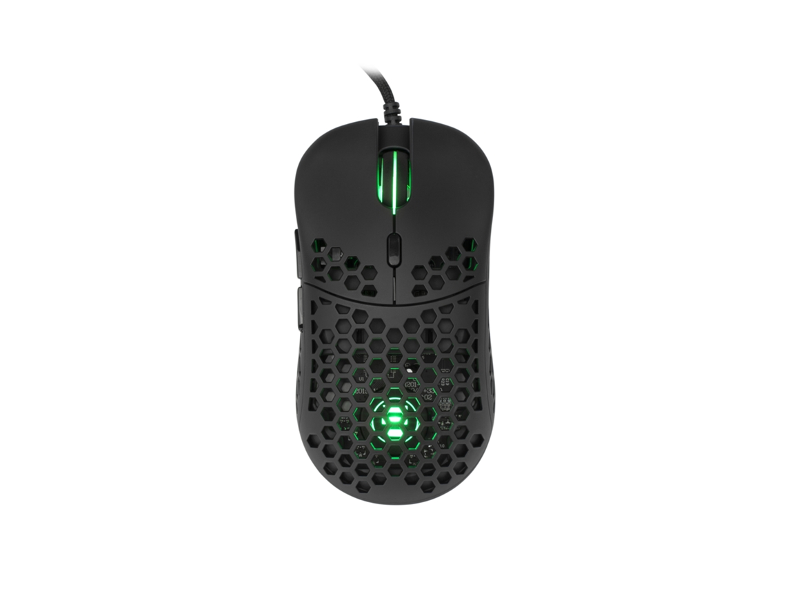 Rato WHITE SHARK 75436 (16000 dpi - Preto)