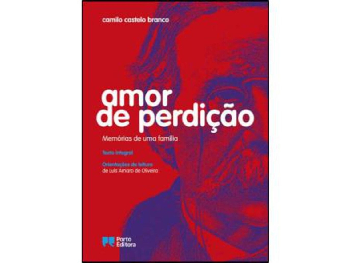 Livro Amor de Perdição de Luís Amaro de Oliveira (Português)
