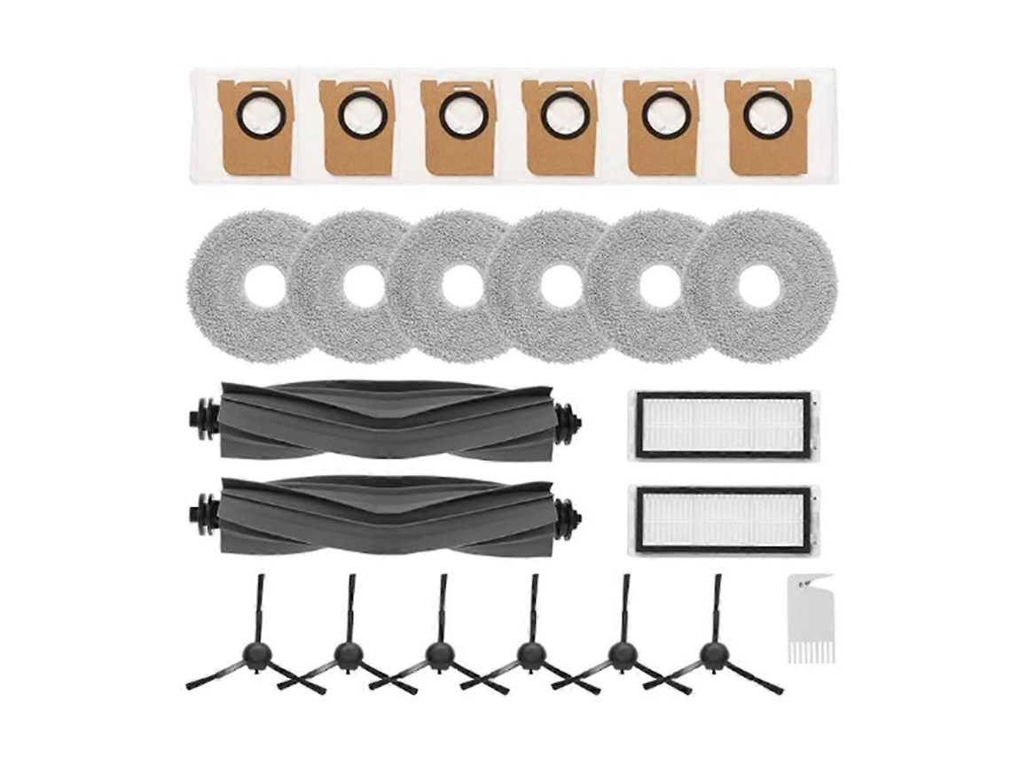 Conjunto De Acessórios Para Aspirador De Pó Robô L10 Ultra / L10s Ultra, Acessórios Com Escovas Principais, Filtros Hepa, Sacos De Pó Slowmoose