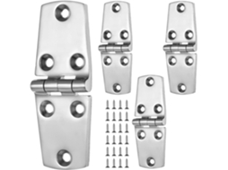 Conjunto De 4 Dobradiças Para Barco, Em Aço Inoxidável 316de Grau Marítimo, 4x 1, 5 Polegadas, Dobradiças Para Escotilha