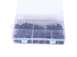 Laxiscreed Kit De Conectores Jst Sm 2.54mm Para Terminais Com Diversas Opções De Pinos