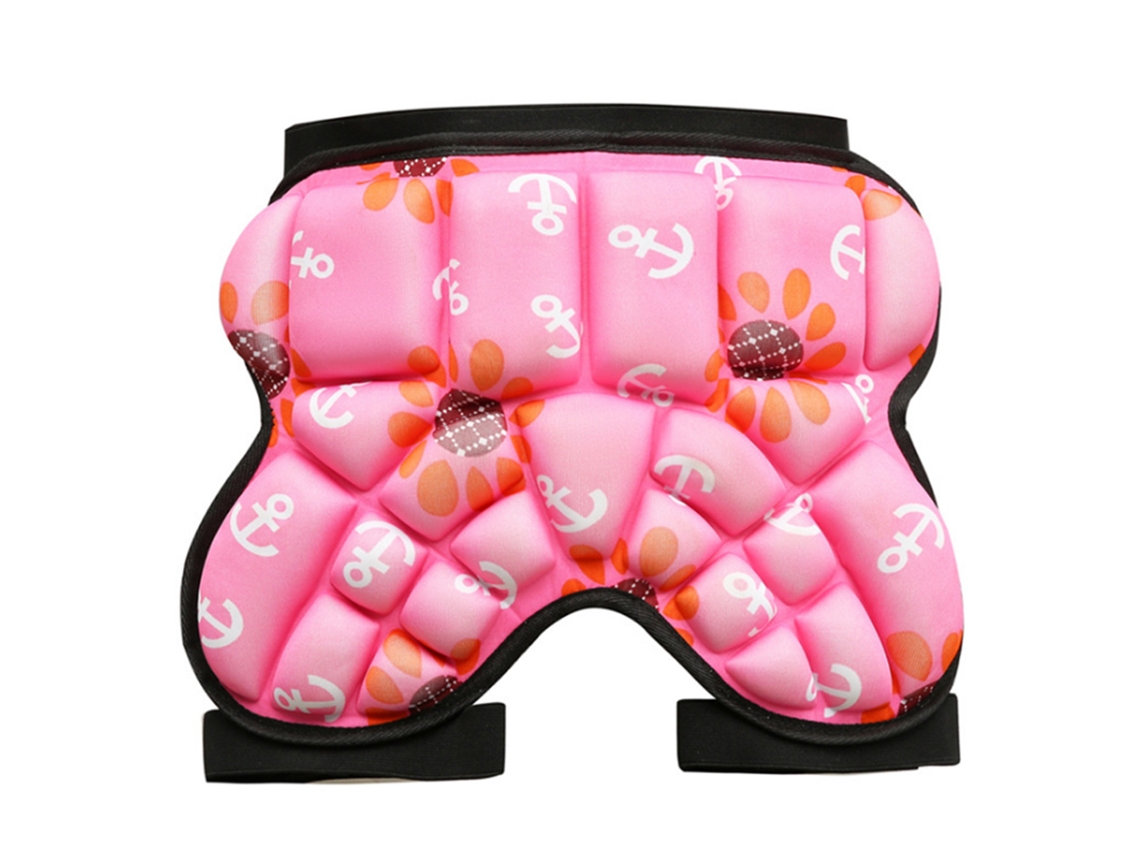 Calcinha Proteção para Nádegas Infantil Ajustável com Espuma Eva S/MARCA para Ski Patins Skate Snowboard