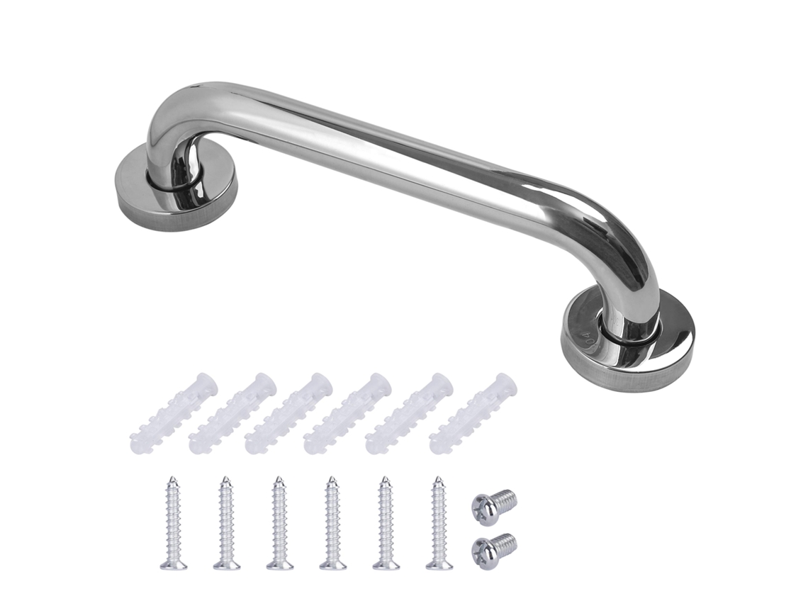 Barra De Apoio Para Banheiro Em Aço Inoxidável 25 Cm Ideal Para Idosos,crianças,grávidas E Pessoas Com Mobilidade Reduzida Btforus
