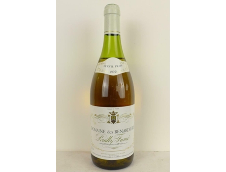 Vinho Branco DOMAINE DES RENARDIÈRES 1992 (75 cl - 1 unidade)