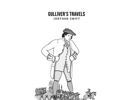 Livro Gullivers Travels de Jonthan Swift (Inglês)
