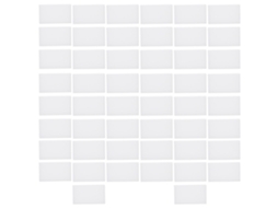 Esponja de Limpeza para Cozinha 50pcs 2x6x10cm, para Pratos, Sapatos, Manchas S/MARCA