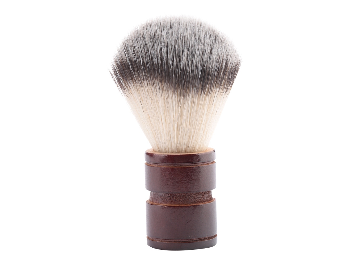 Ferramenta De Barbear Pincel Para Barba E Bigode Homem Cabelo De Nylon Com 2 Cores
