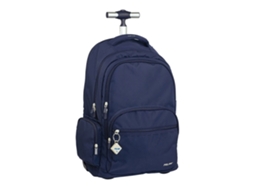 Mochila Zip com Rodas 6 25 Eu 1918 Series Azulmilan