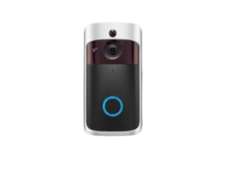 Campainha de Segurança Inteligente Sem Fio com Wi Fi Ring, Interfone e Câmera. Brilvibera_ozo