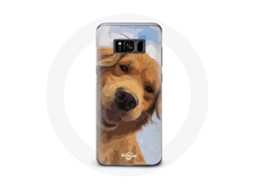 Capa para Samsung Galaxy S8 Raça Golden Retriever Cachorros
