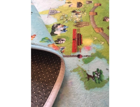 Tapete HOUSE OF KIDS Ultra Soft Carte Du Monde (Azul - 70x95cm)