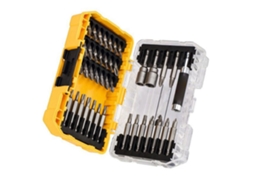 Conjunto de 40 brocas HSS Parascrew, com acabamento preciso para encaixe perfeito, para chave de fenda.