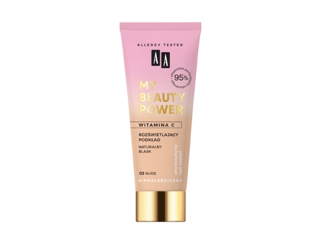 Minha Beleza Poderosa Base Iluminadora 02 Nude, 30ml Aa