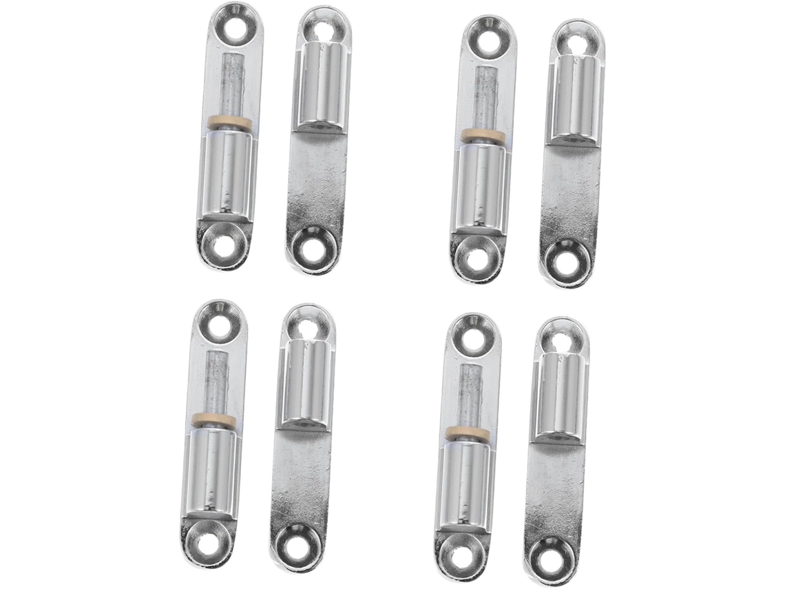 Conjunto De 4 Dobradiças Para Portas Móveis, Em Liga Zinco,