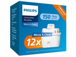 Cartuchos de filtro de água Philips, pacote com 12
