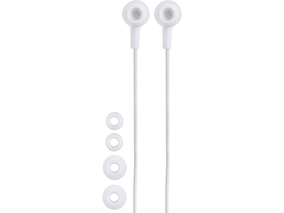 Auriculares com Fio GOODIS Com Microfone (In Ear - Microfone - Branco)