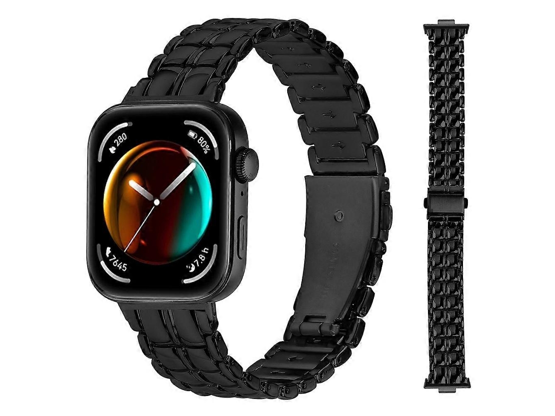 Pulseira de substituição de metal para relógio inteligente Huawei Watch Fit 3 Ly Ebike