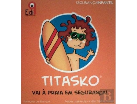Livro Titasko - Vai À Praia Em Segurança  de José Araújo (Português)