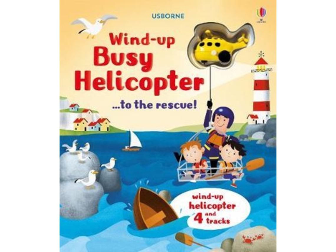 Livro Wind-Up Busy Helicopter...to the Rescue! de Fiona Watt (Inglês - Capa Dura)