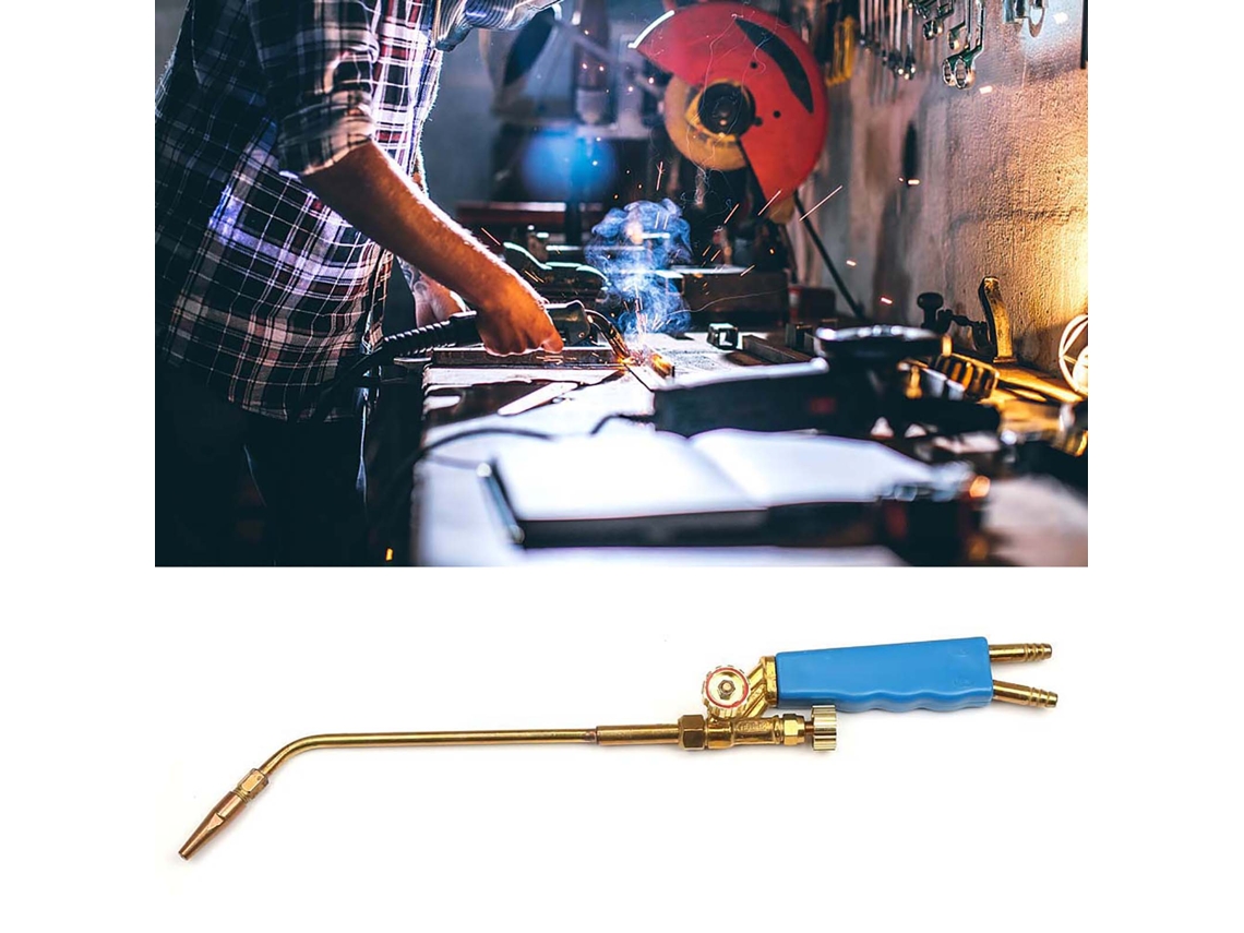 Soplete De Oxigênio De Injeção Tipo 12 Para Soldadura Ferramenta Manual Metalúrgica