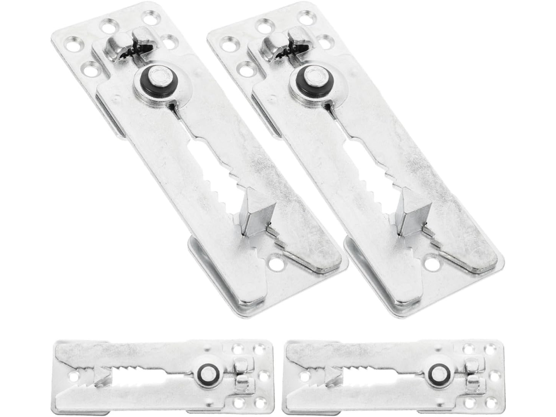Conectores Metálicos Modulares Tidtaleo, Suporte Robusto Em Ferro Para Sofá, Conjunto De 4 Peças Para Móveis Salas Estar