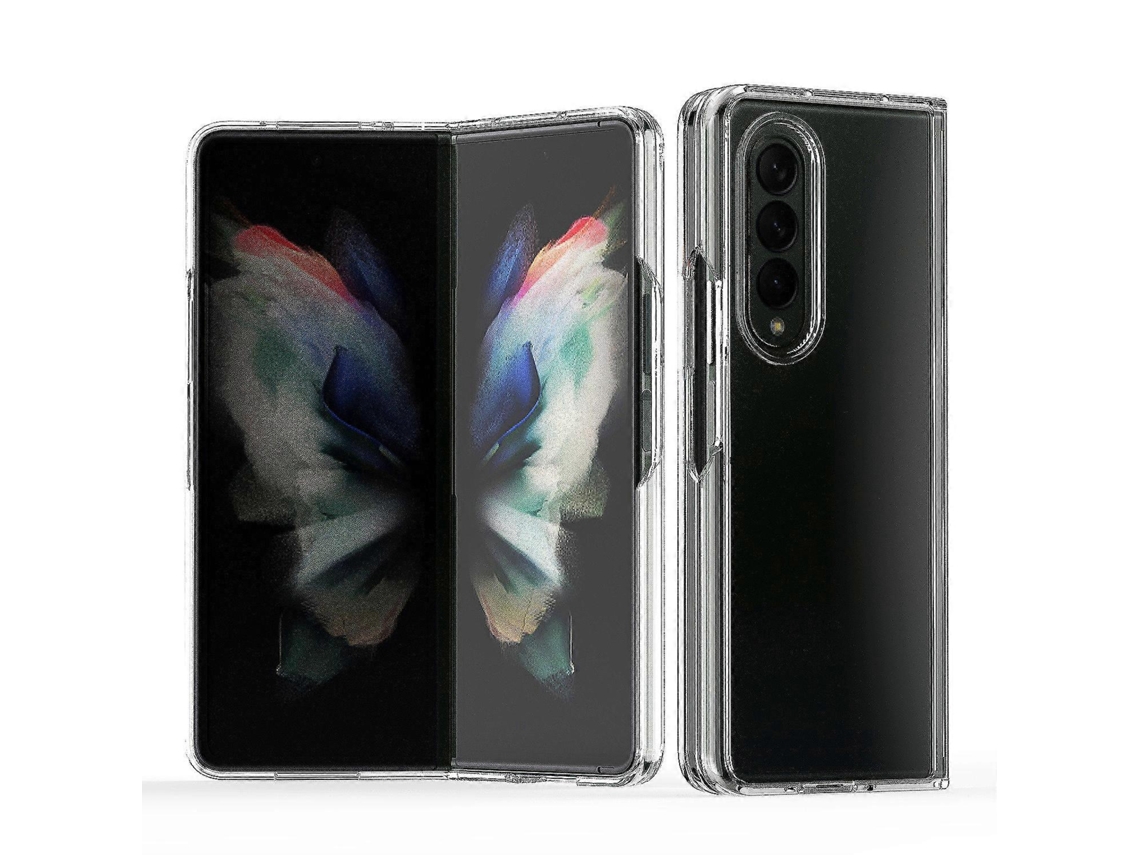 Capa Protetora Transparente De Acrílico Tpu Para Samsung Galaxy Z Fold3 5g