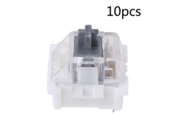Lurelia Switch Outemu Para Teclado Mecânico, 3 Pinos, Rgb, Linear, Sensível Ao Toque, Prata