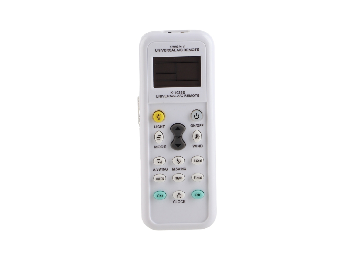Controle Remoto Universal Ar Condicionado Branco