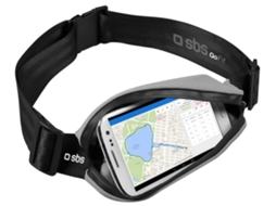 Cinto Desportivo SBS Slim Universal Cinzento