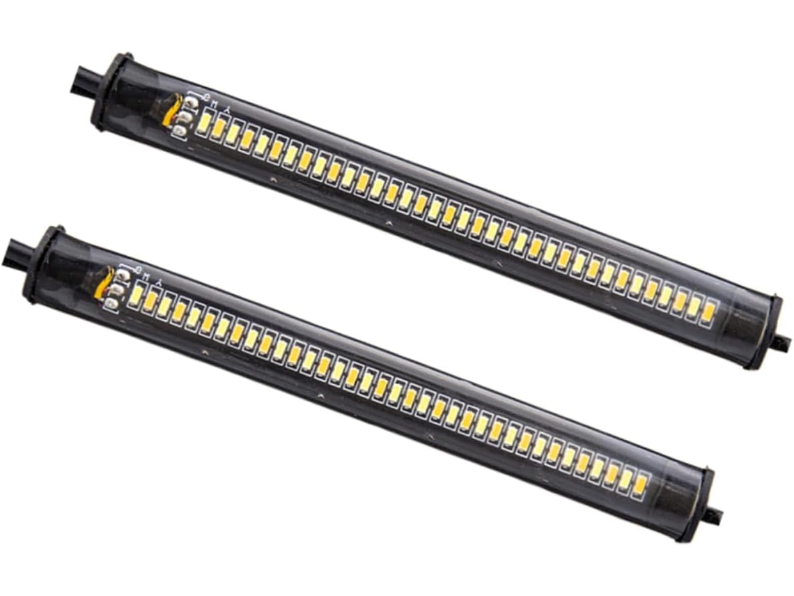 Kit Com 2-luzes De Sinalização Led Universais Alta Potência Imikeya, Flexíveis E Duráveis Para Veículos, Iluminação De