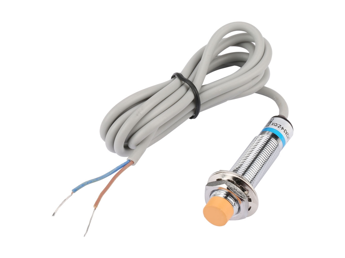 Interruptor De Proximidad Inductivo 4mm Dc 2 Hilos Normalmente Cerrado Lj12a3-4-z/dx