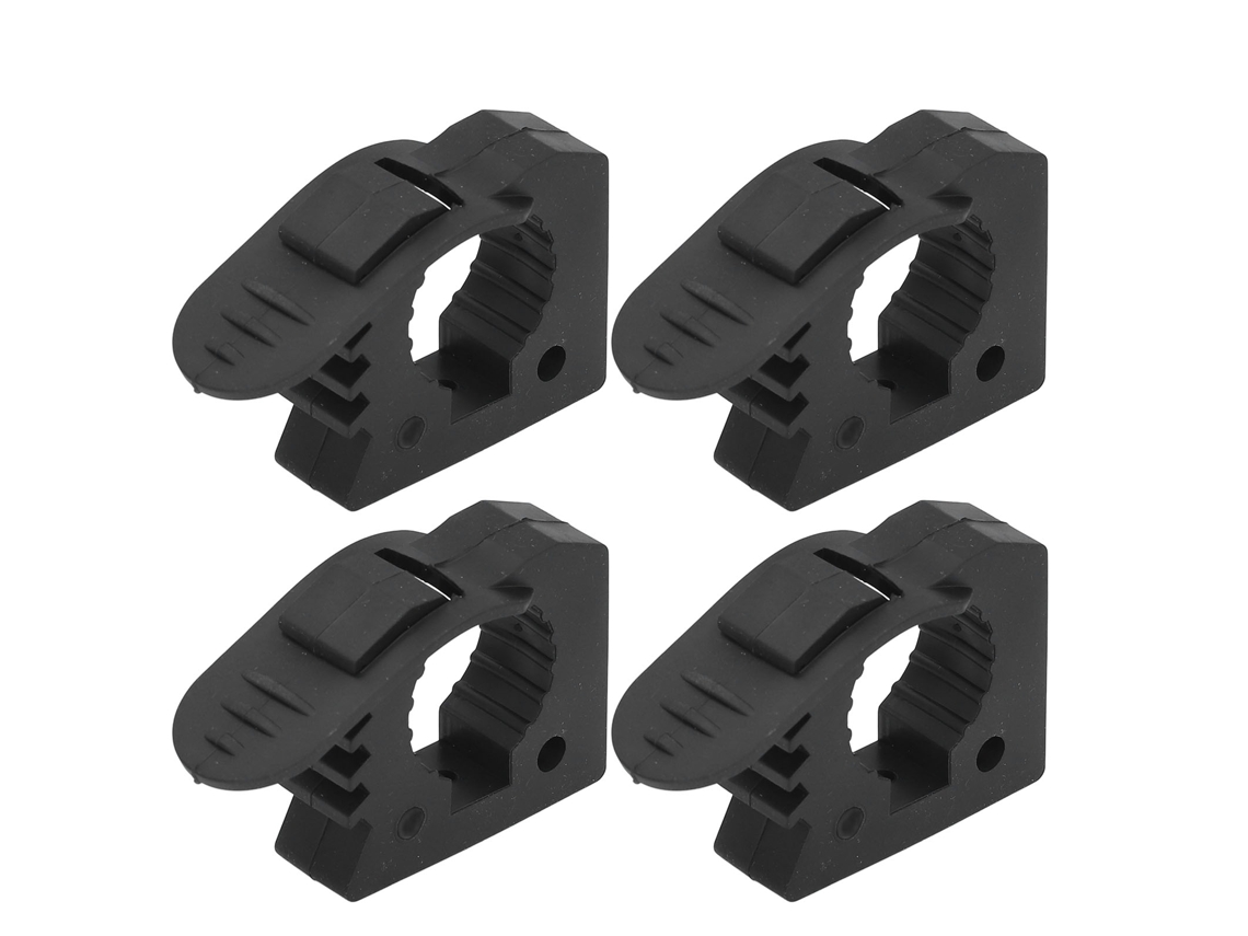 Soporte De Pala Para Teto 4 Peças, Abraçadeira De Borracha 30-40mm, Capacidade De Carga 11kg, Resistente Para Carro E Caminhão