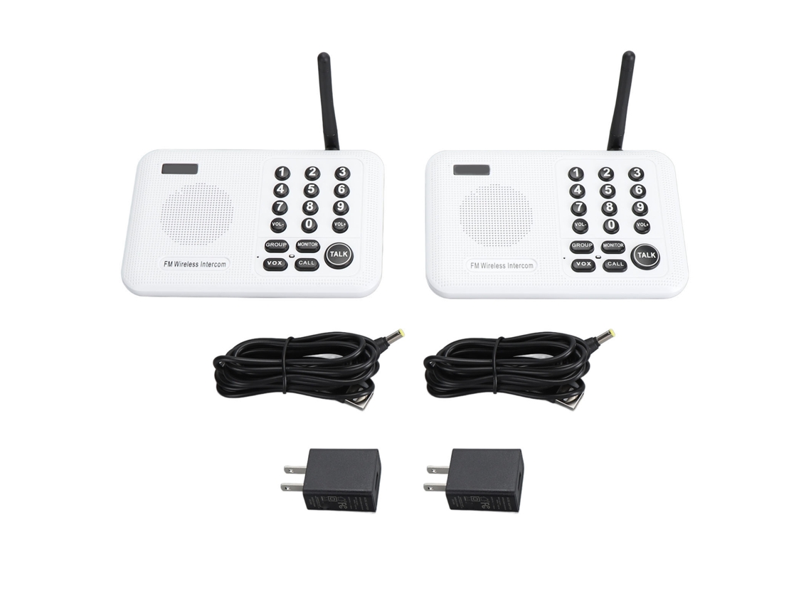 Rádio sem fio com sistema de interfone para família e escritório EOOCOO