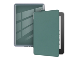 Capa Para Amazon Kindle 2024 (6") Verde Escuro Cuich