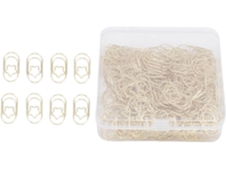 Clips De Papel Gold Star, Pacote Com 200 Unidades