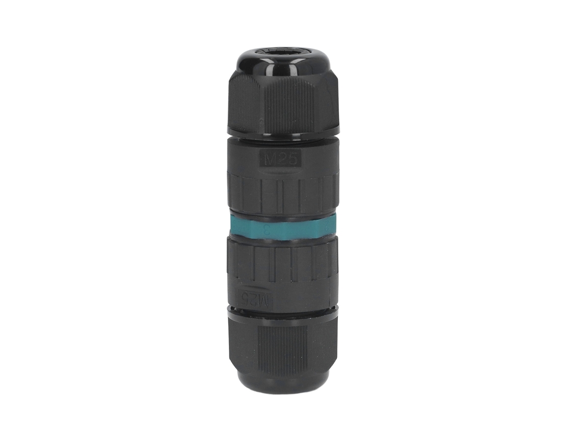 Conector impermeável IP68 de 5 núcleos para exterior, prensa rápida, retangular, 10‑14mm, interruptores e tomadas | S/MARCA