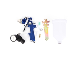 Pistola de pintura pneumática aerada com alimentação por gravidade H827, ecológica, + válvula de pressão de 1,4 mm