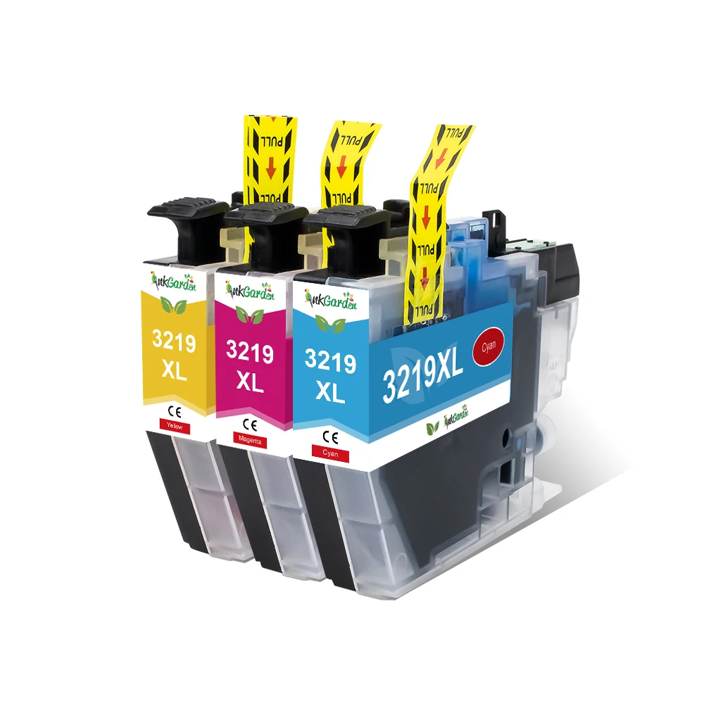 3 Tinteiros 3219xl para Impressora Brother Lc3219, J5330dw, J5335dw, J5730dw, J5930dw, J6530dw, J6935dw MDUG
